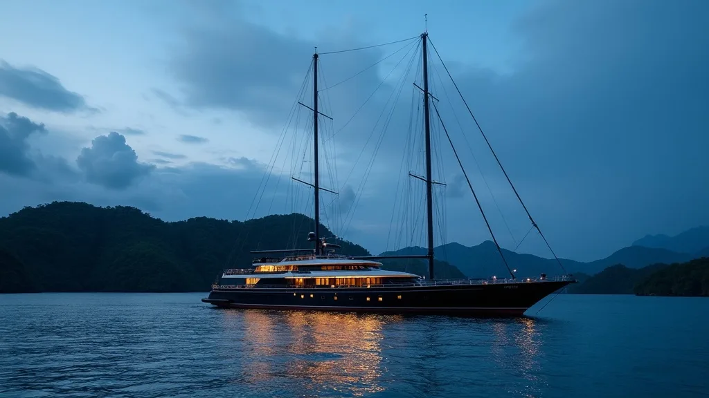 LAMIMA — 65m Sailing Yacht Charter, Raja Ampat