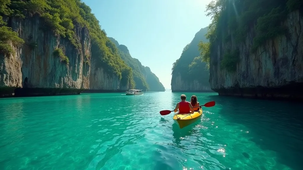 Visiting Wayag by Private Yacht