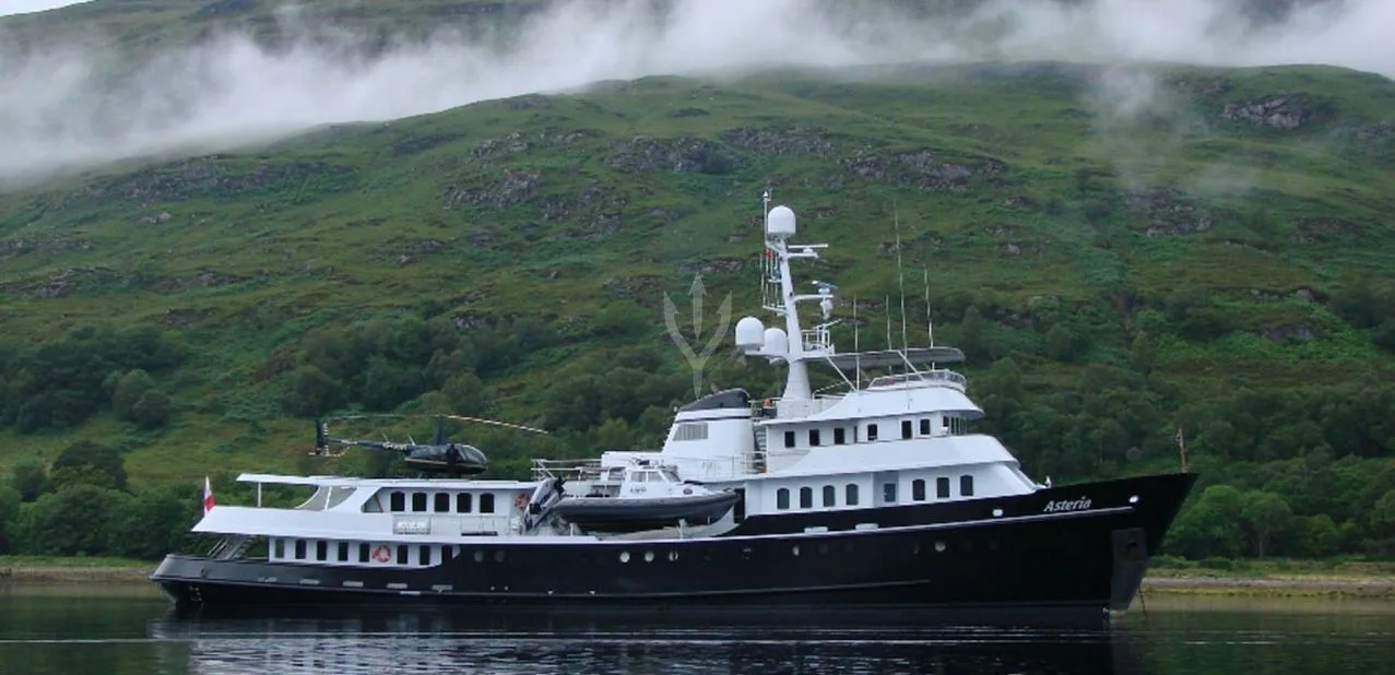 Asteria — 50m Motor Yacht Charter, Raja Ampat